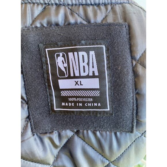 NBA Varsity Wool Jacket 100% AUTHENTIC size XL - Picture 16 of 16